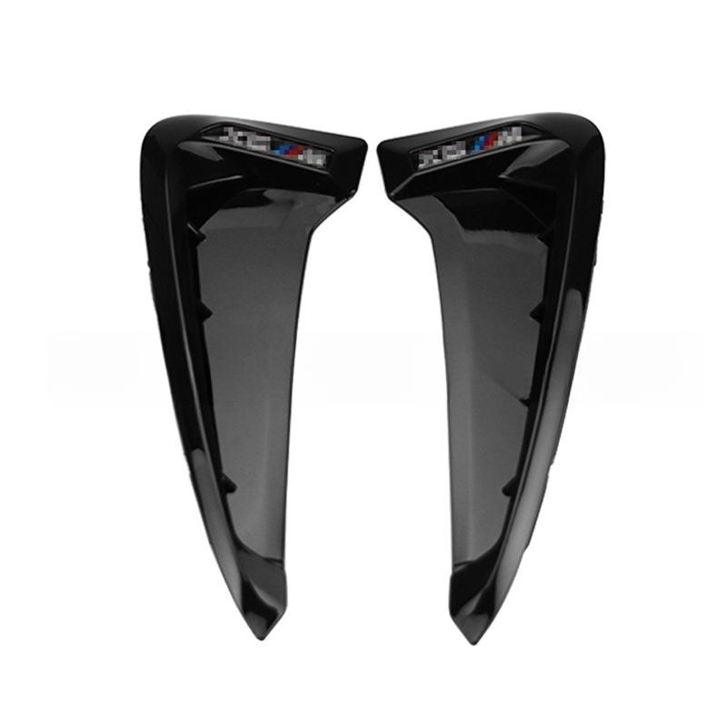 Bilprodukter for BMW X5 F15 X5M F85 14-18 Bilstyling ABS Bil Hai Gjeller Side Skjermventil Dekorasjonsklistremerker Biltilbehør