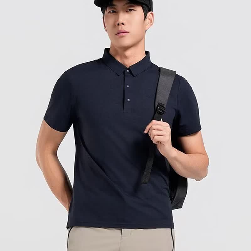 SCALER Outdoor Quick-Dry Seamless Polo Shirt