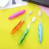 1pcs Portable Disposable Foldable Travel Camping Toothbrush Hiking Tooth Brush Tooth Cleaning Tool Folding Travel Toothbrush