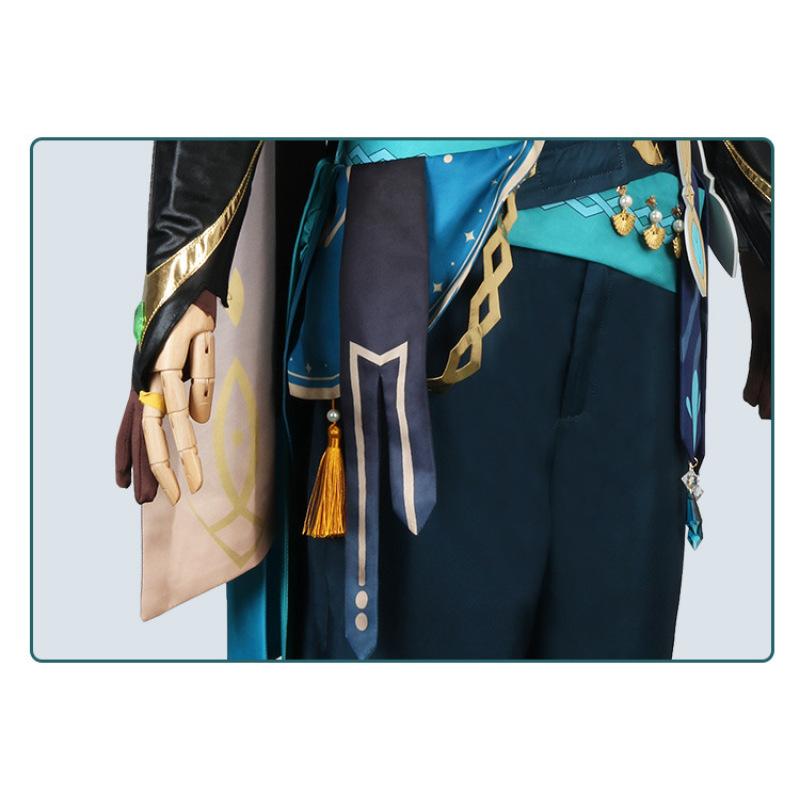 Game Sumeru Al Haitham Cosplay Costume AlHaitham Wig Men's Uniform Halloween Alhaitham Outfits