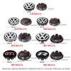 4Pcs Car Styling 56/65/66MM Wheel Center Hub Caps Cover For Volkswagen VW R R32 MK4 GTI Golf Polo Tiguan Passat Jetta TouranLP9