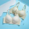 Gränsöverskridande Sömlös Geléklistermärke Push-Up BH för Kvinnor med Sidostöd