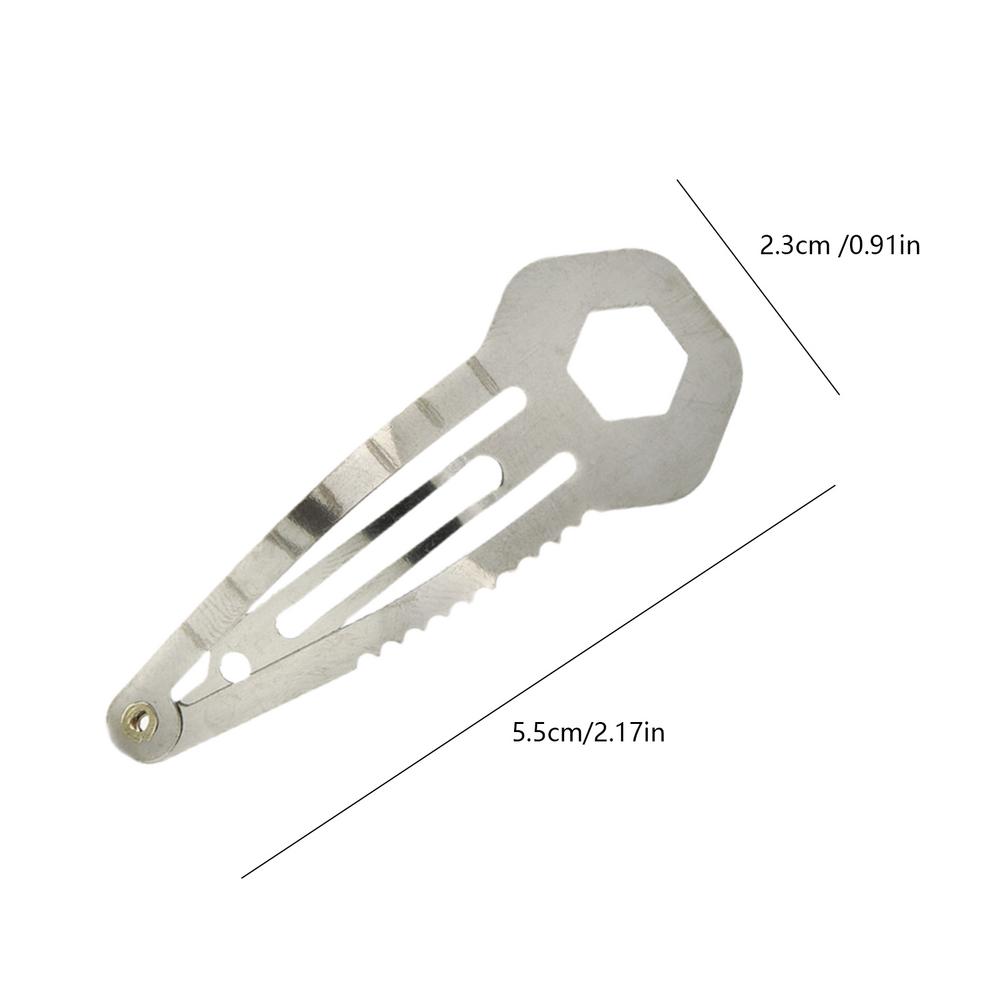 Металлические Контурные Заколки Для Волос Женские Заколки Шпильки Нескользящие Дизайн Капли Воды Нержавеющая Сталь Заколки Для Волос Для Женщин Девочек Мужчин