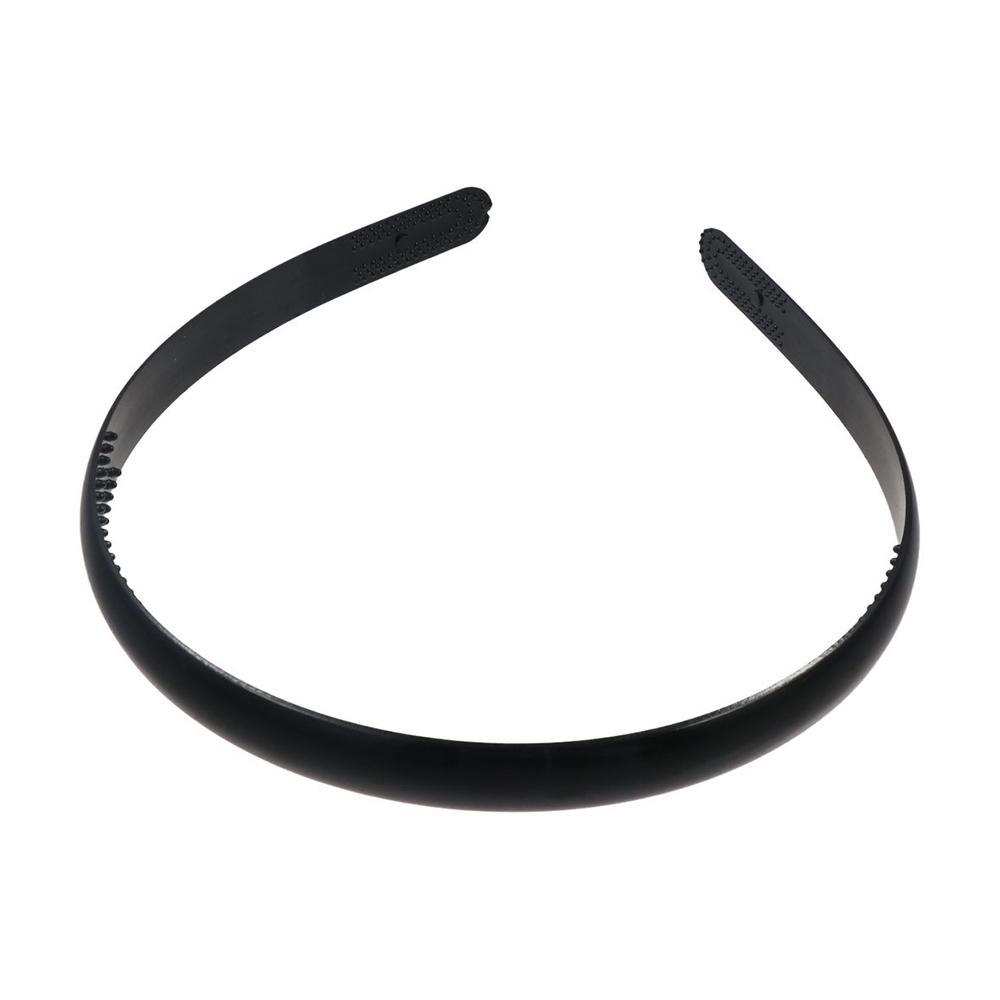 Face Resin Headdress Anti-slip Unisex Black Wavy Hair accessories Headband Head Hoop Hair Hoop