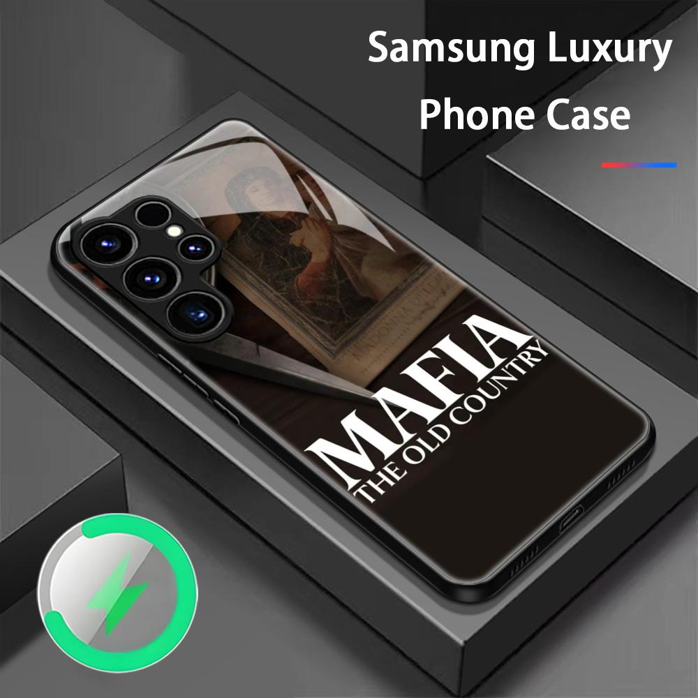 GAME mafia the old country Phone Case For Samsung S25 S24 S23 S22 S21 S20 Plus Ultra Note20 Glass Magnetic Case