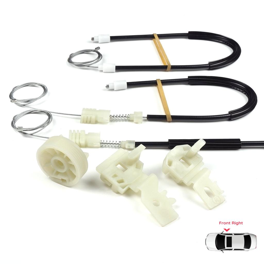 EWR846 Power Window Regulator Repair Set Front Right for Nissan Primera P12 WP12 2001-2008 4/5 Door 80770AV601