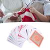 50pcs Crochet Card Deck Crochet Hook Book Crochet Patterns Card Deck for Beginners