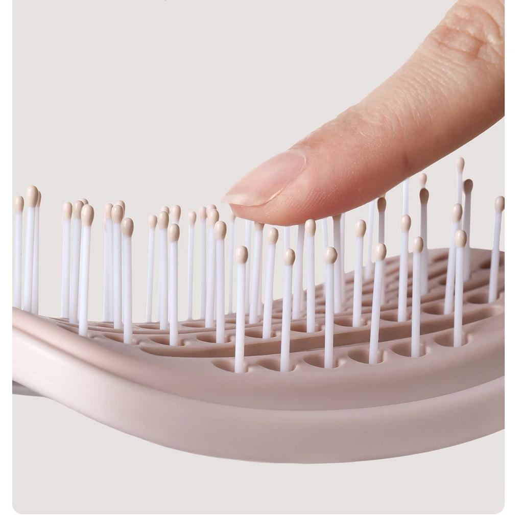 Portable Folding Hair Teasing Comb - Easy Clean High Volume Styling Comb for Travel & Home Use, Detangling & Volumizing Hair Tool for Women