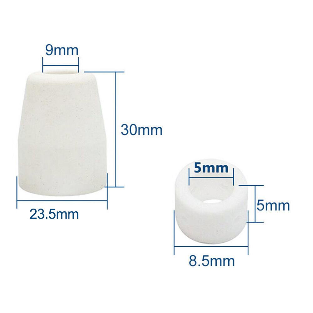 For PT-31 Plasma Torch Consumables 18Pcs/set Plasma Cutter Consumables Kit For PT-31 LG-40 Electrode Tip Shield Cap Gas