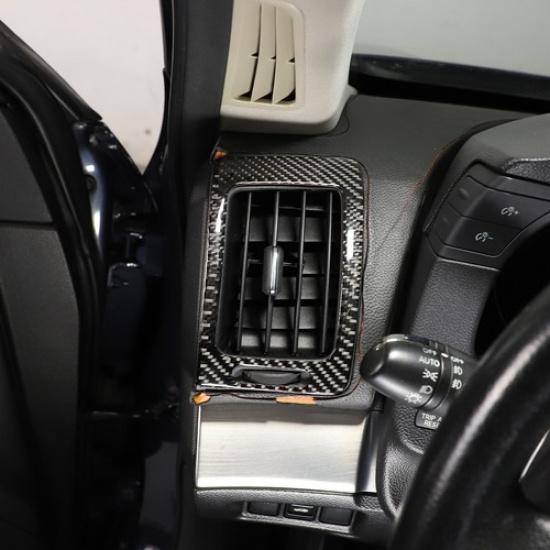 Carbon Fiber Central Multimedia Panel Sticker For Infiniti G25 G35 G37 Q60 07-13