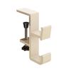 1/2Pcs Fireplace Stocking Holder Metal Christmas Wreath Hanging Rack Strong Load-bearing Adjustable Design Garland Hook Mantel Hanger