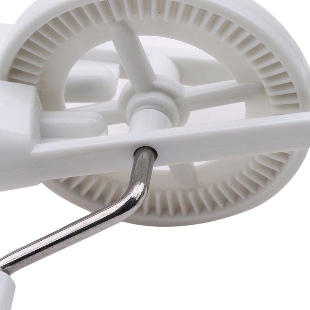 Convenient Rotary Manual Kitchen Hand Held Cooking Tool Egg Beater Whisk Mixer Blender