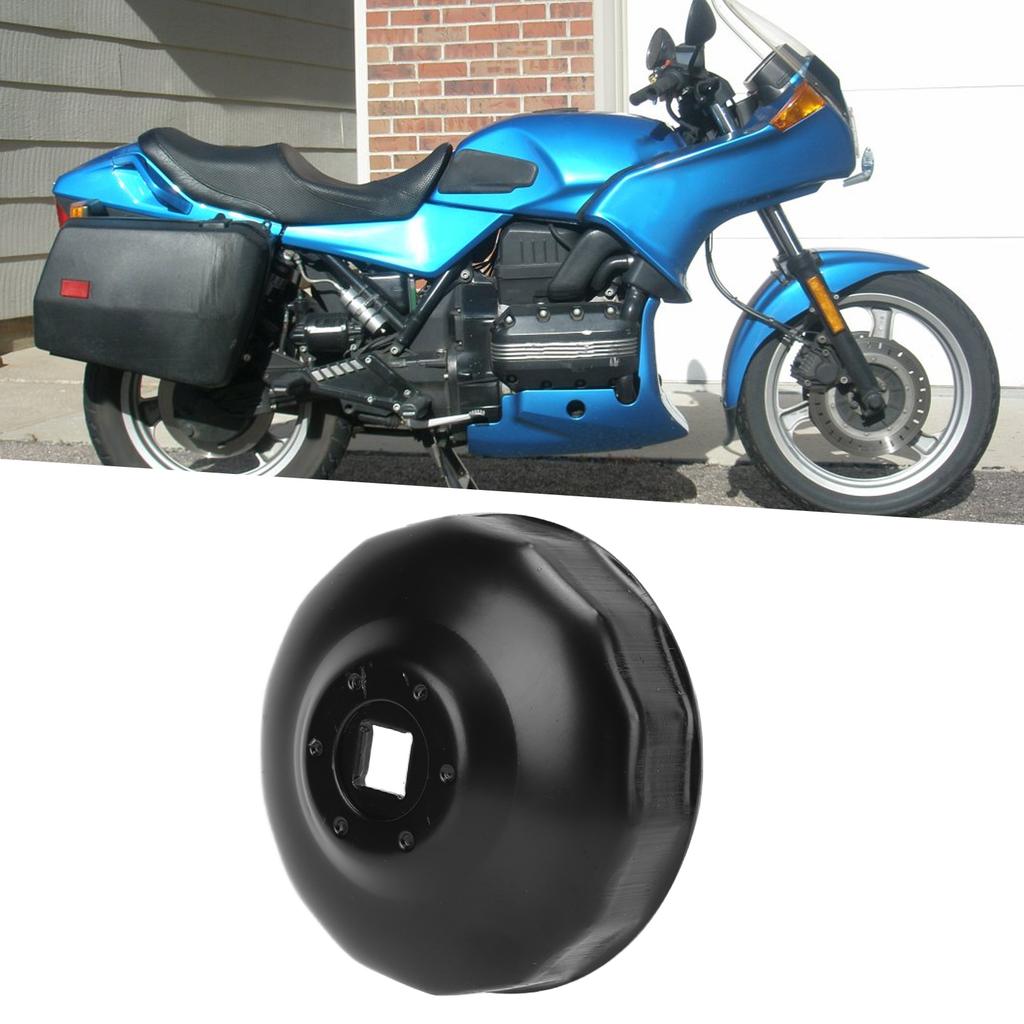 Oil Filter Socket Wrench 76mm 3.0in 14FT Black Replacement for K75 K100 R1100 R1150 R1200