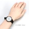 Casio White X Black Overseas Model Watch, Watch, Quartz, Women's, Leather, LTP-VT03BL-7B