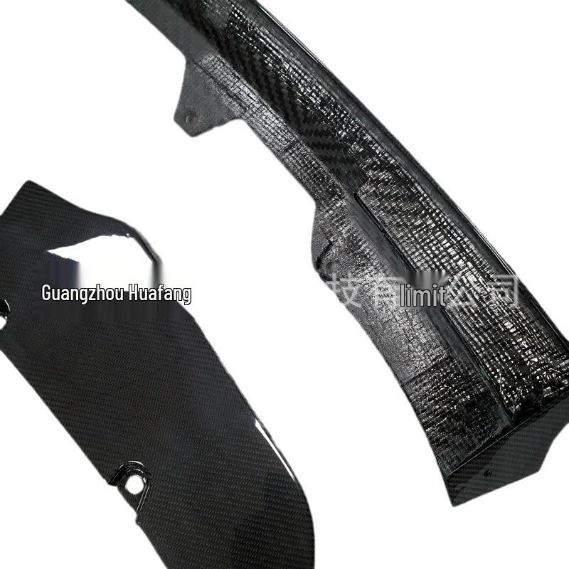 BMW G80/G82 M3/M4 Carbon Fiber V-Style Front Lip, Three-Piece Design
