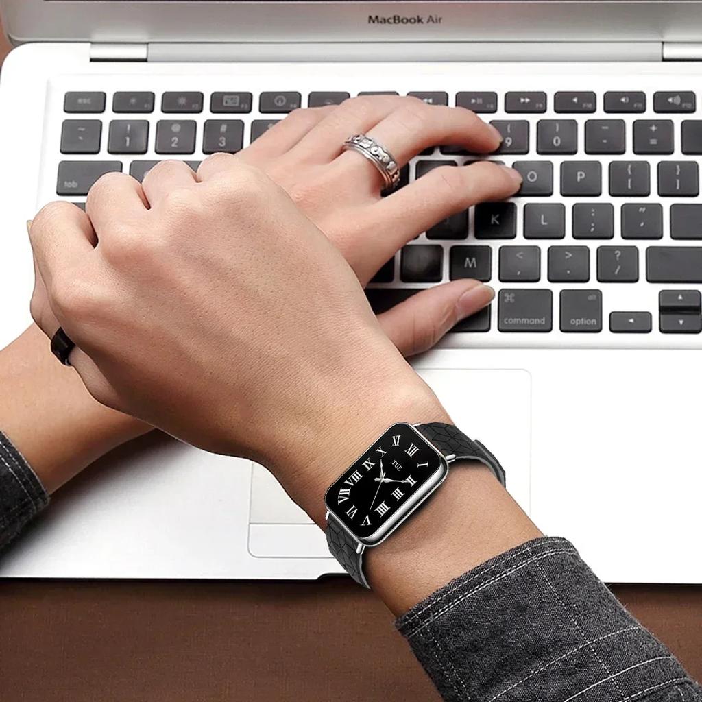 Football Pattern Silicone Strap For Xiaomi Mi Band 7 8 Pro Replacement Smartwatch Wrist Bracelet Correa for Redmi watch 4 Strap