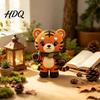 Charming Collectible Doll Handmade Knitted for Kids Soft Crochet Forest Animal Plush Toy Healing Gift Friends Cute Hand Woven Stuffed Doll,