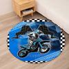 Motociclete Off-Road Covor Rotund Imprimat Covor Covor Scaun Covor Zonă Covor Covorașe Intrare, pentru Scaun de Birou Sufragerie Dormitor Bucătărie.