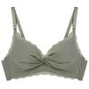 Female Sakura Day Confession Sexy Gathering No Steel Rim Small Breasts Adjustment Bra Cover Set