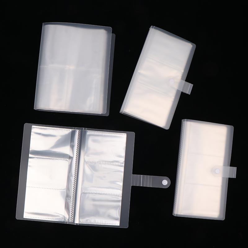 Průhledné fotoalbum Mini Polaroid album Kniha pro sbírku fotografií, karet, jízdenek Fotokarta Fotoalbum DIY pořadač