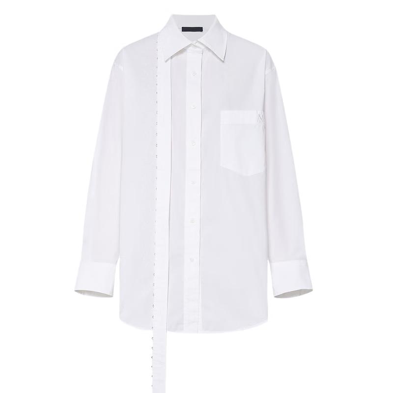 MO&Co. Sun Protection Cool Feel Ribbon Shirt S