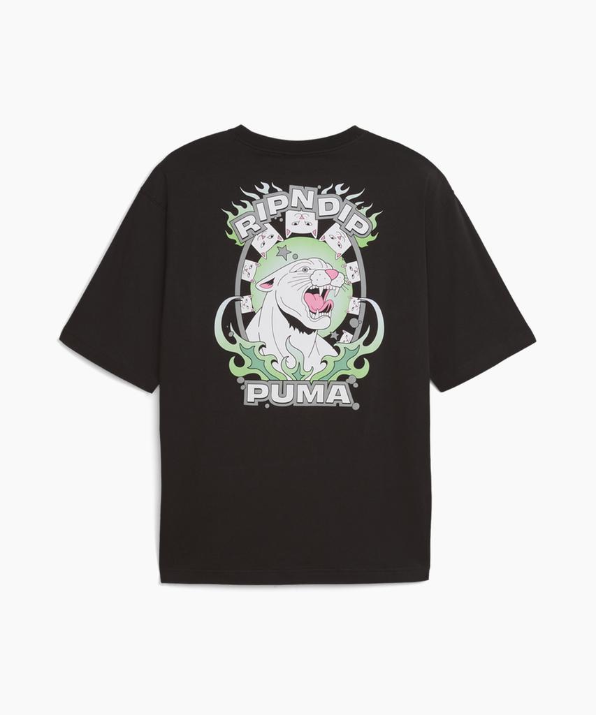Puma X Rib 'N' Dip Boxy Graphic Tee - Black / 632413-01