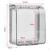 Electric Plug Waterproof Cover Case Protector ,Dustproof PC Outlet Covers for