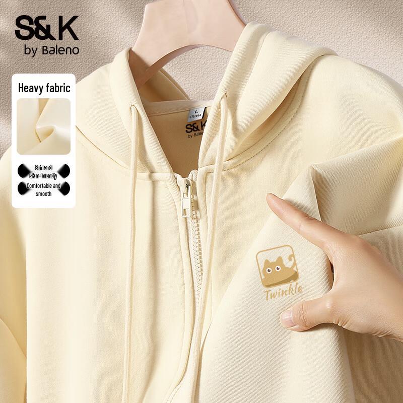 

Baleno S&K Series Men s Printed Hooded Sweatshirt Jacket 3XL