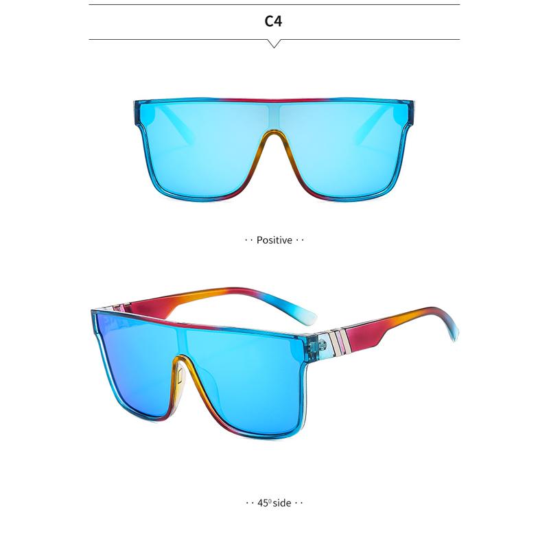 Mote Menn Kvinner Utendørs Polariserte Solbriller Kjøring Sport Solbriller UV400 Oversized Innfatning Goggles Sykkelbriller For Menn