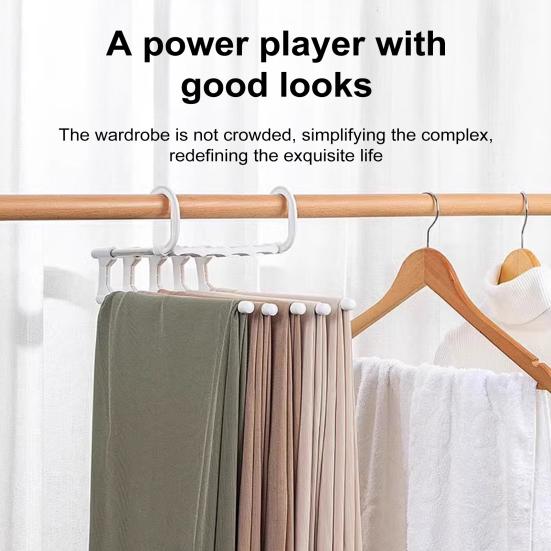 Hosenbügel mit drehbarem Haken, starker, tragfähiger, ausziehbarer, faltbarer multifunktionaler Hosenständer, Hosenbügel