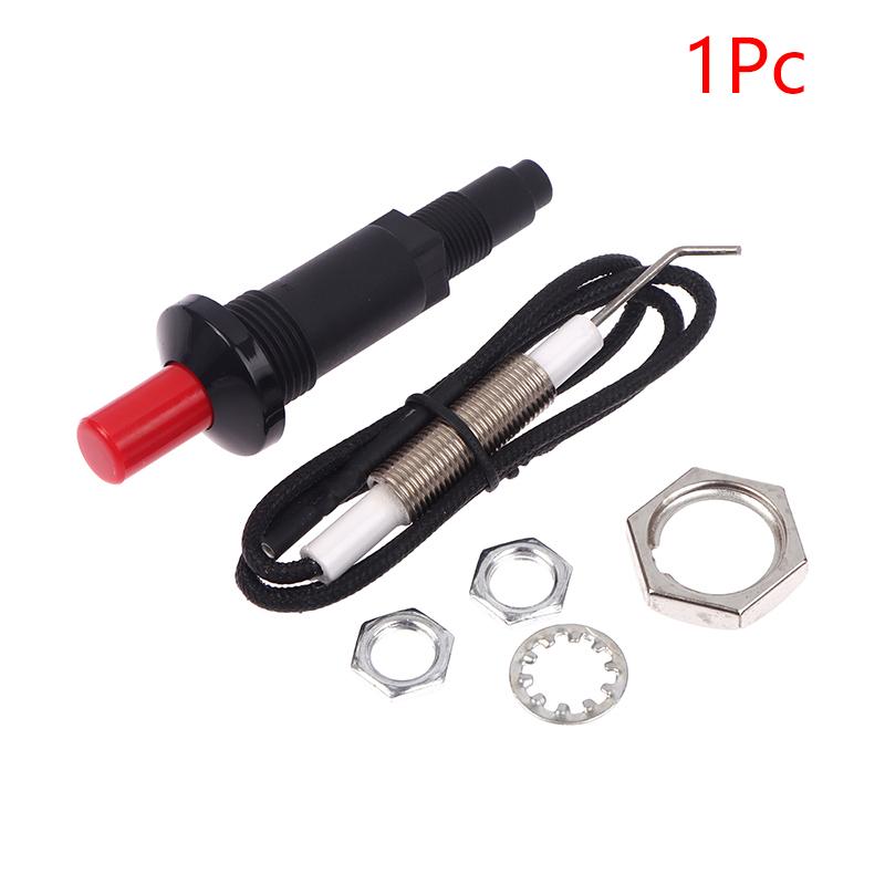 

1Set For Oven Stove Bbq Camping Hiking Push Button Piezo Ignitor With Cable Spark Ignition Kit Pressing Sparking 1Pc