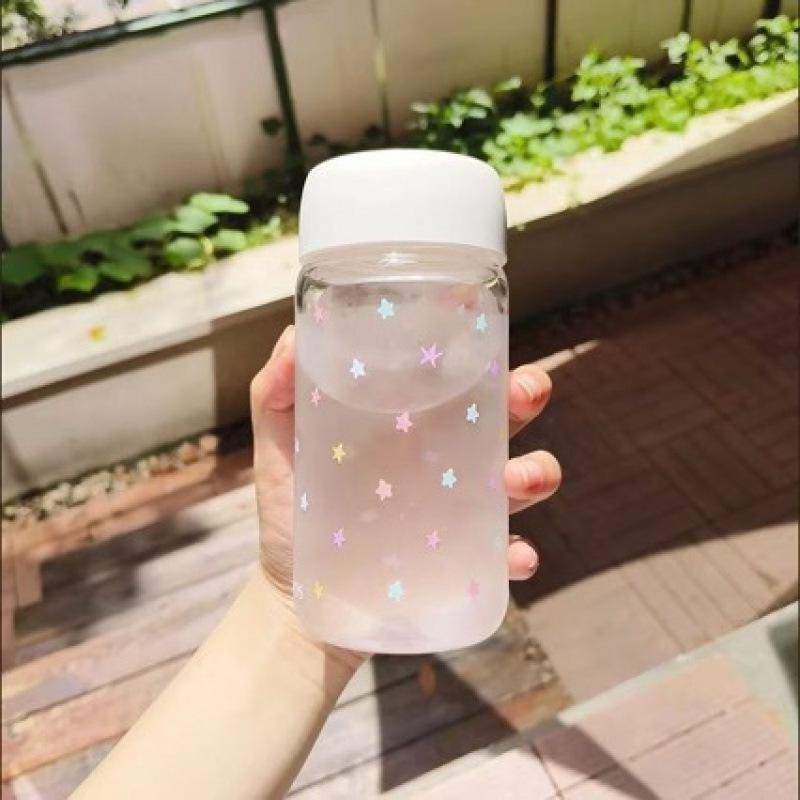 Stylish High-Temperature Resistant Transparent Plastic Cup for Water, Milk & Coffee