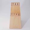 Kai Corporation Michel BRAS Knife Block Type II Maple Wood Knife Storage BK0015 (7 knives) - -
