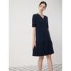 Cc Collect V Neck Pleats Knit Dress C252kse031