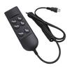 Lift Chair Controller 6 Keys Power Lift Sofa Chair Hand Control with 5 Pin Connector for 2 Motor Electric Recliner