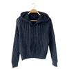 New ArrivalS Open Run Women S Sheer Hoodie Long Sleeve Knit