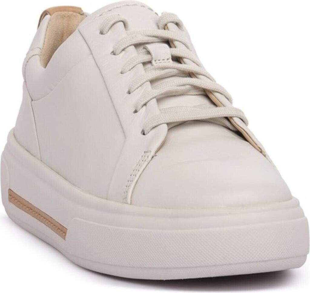 Кроссовки Clarks Womens Hollyhock Walk из белой кожи