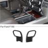 Carbon Fiber Gear Shift Head Knob Cover Trim For Ford F150 2015-2020 Accessories