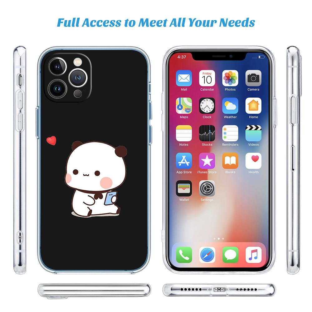 BF35 Cute BUBU DUDU Phone Case for Motorola Moto G10 G20 G30 G31 G32 G34 G35 G41 G42 G50 G51 G52 G55 G60 G60S G62 G71 G72 G75