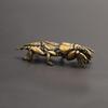 Brass Hermit Crab Sea Animal Statues Desktop Ornaments Handmade Bronze Ware Handicrafts Tea Pet Wholesale