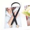 New Korean-Style Belt Pearl Elastic Waist Cincher for a Slimming Effect Perfect for Blazers Coats Dresses and Sweaters—Trendy