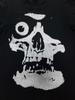 Vintage 90s Japonské punkové tričko Balzac Misfits Rancid Ramones Černé PA7063 Unisex tričko