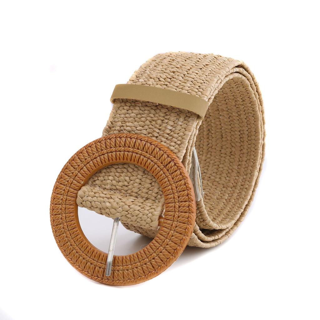 Forest Woven Vine Belt: Fashionable & Versatile Korean-Style Elastic Women's Belt