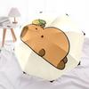 1pc Capybara Pattern Automatic Umbrella 8-Bone Design Compact Gear for Outdoor Travel, Perfect Holiday Gift  yy250827095