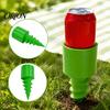 Ground Beverage Stake Beach Sand Cup Holder, Stable Spiral Screw-in Stake, 3D Drink Holder Print Portable Coaster for Lawn Picnic And Camping Garden