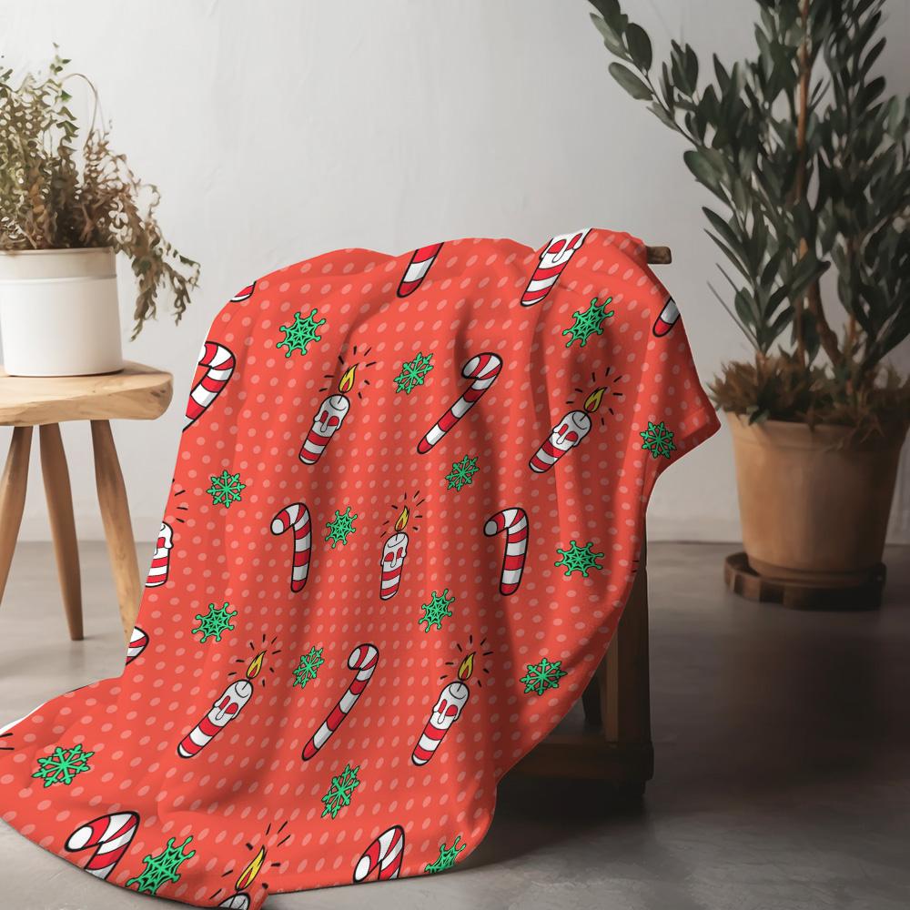 TU Cozy Throw Blanket Soft Warm Flannel Fleece Lightweight Home Decor Bedding Gift Stylish Ultra Soft Comfort Plush Blanket 70x100cm28x39in