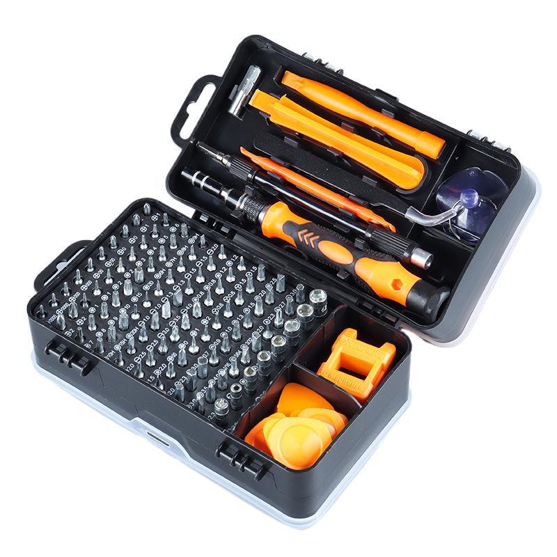 115-in-1 Hochfestes Magnetisches Torx Schraubendreher Set mit Demontage-Bits aus Kohlenstoffstahl