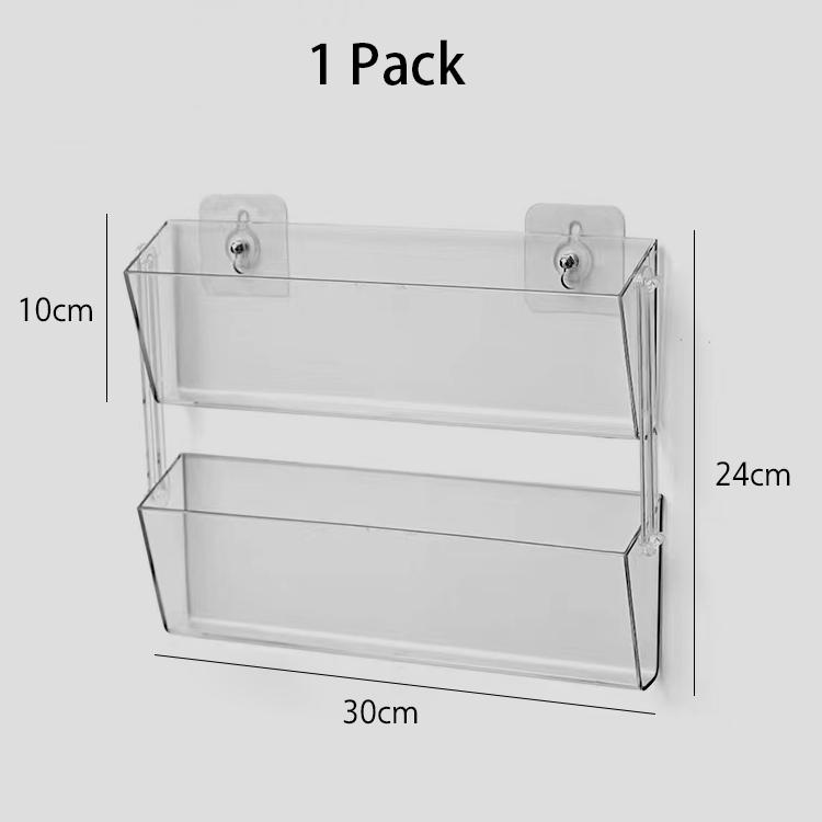 

Acrylic Postcard Card Display Rack,Clear Wall-mounted Brochure Holder,Flower Shop Postcard Greeting Card Stand Hanging Storage