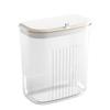 Laundry Wall Basket Space Saving Basket with Lid Wall Mounted Dirty Clothes Laundry Hamper Container Home Storage Supplies