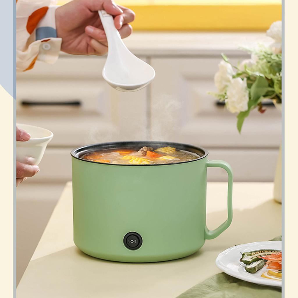 Multifunctional Cooking Pot Small Mini Electric Rapid Noodle Cooker for Student Dormitories Personal Use CN